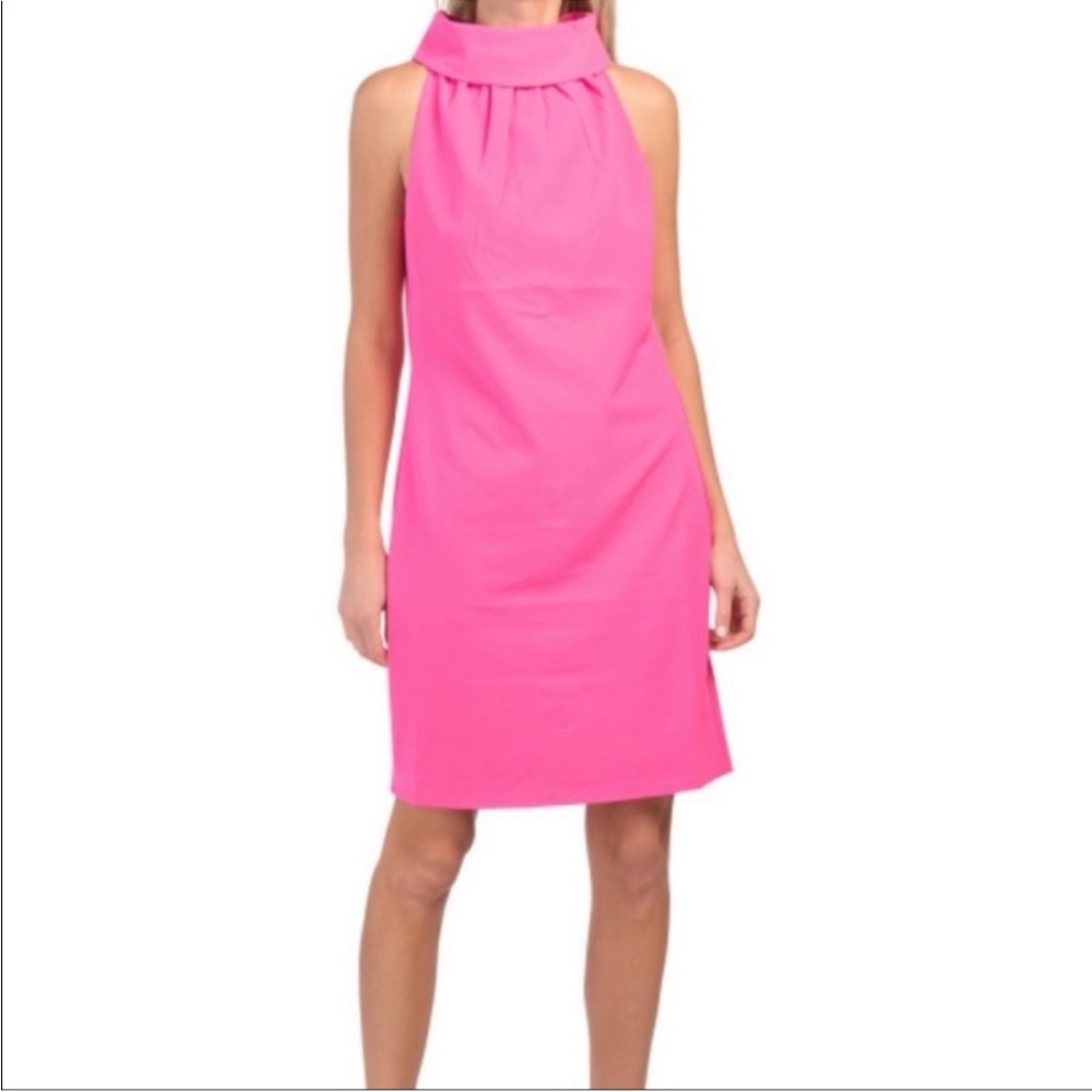 Sail to sable pink cowl neck dress. Size XS.